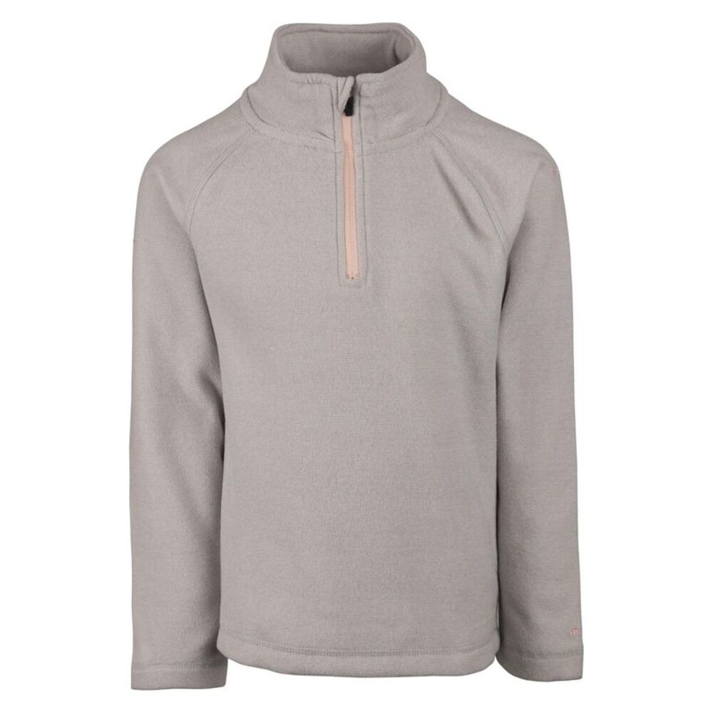 Trespass Childrens Girls Meadows Fleece / Pale Grey